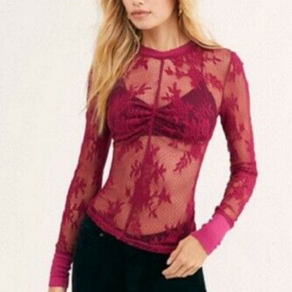 Free people cool with it layering top